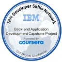 ibm backend development badge